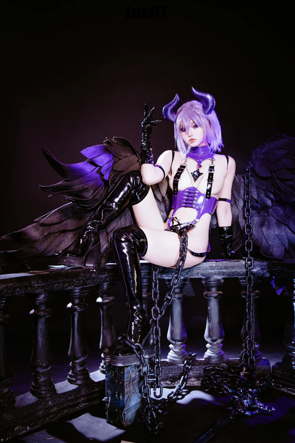 柒柒要乖哦 - No.084 堕天使之歌 [84P-1.33GB] tg@simisebaisi 【丝足阁】037.webp